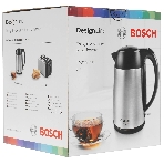Электрочайник Bosch TWK3P420 черный, 1.7 л, 2400 Вт, скрытый нагревательный элемент, фото2