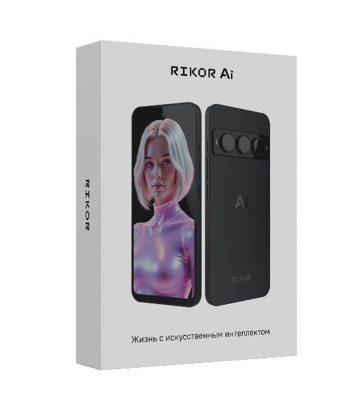 Смартфон Rikor Neuro S5 8/256Gb черный