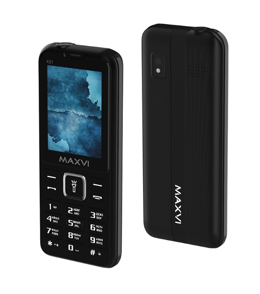 Мобильный телефон Maxvi K21 черный