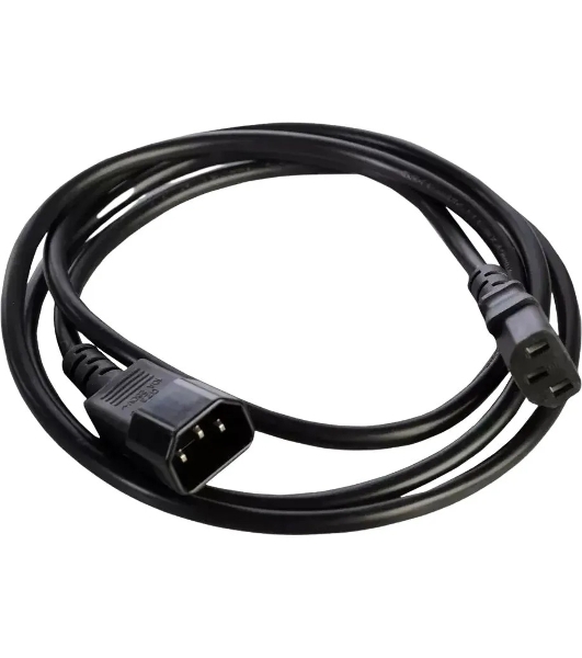 Шнур питания NTSS NTSS-PC13141 C13-С14 проводник.:3x0.75мм2 1м 220В 10А черный