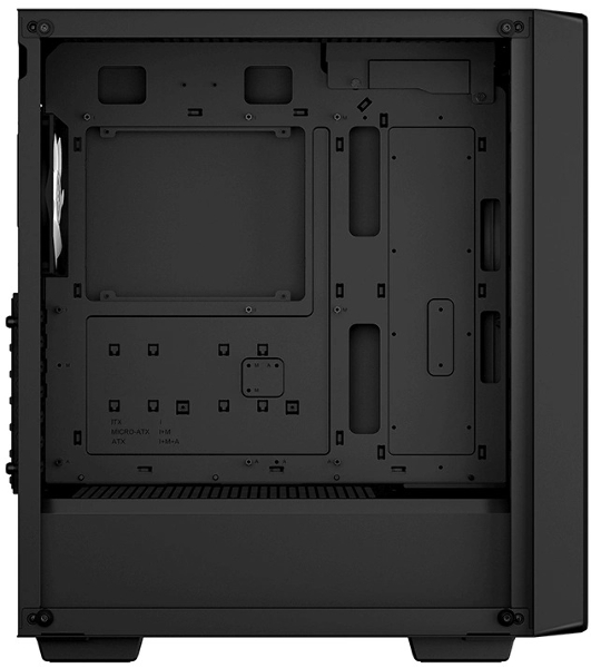 Компьютерный корпус Deepcool CC560 MESH V2 черный без БП ATX 4x120мм 5x140мм 2xUSB 3.0 audio bott PSU