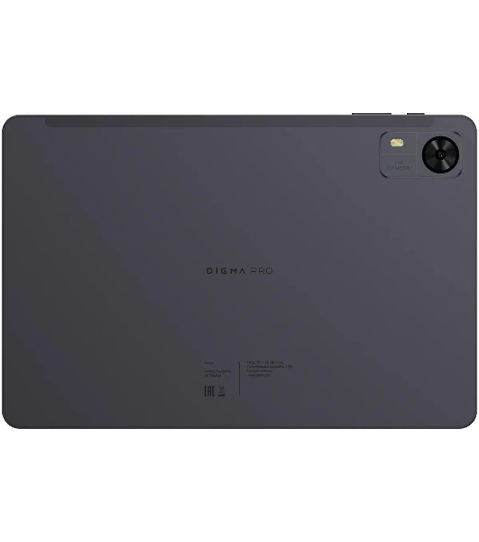 Планшет Digma Pro Zoom T606, 10.1', 8Gb, 128Gb, 3G, LTE, Android 14, темно-серый
