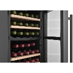 Винный шкаф ZÜGEL ZCWF331DB черный, 88 л, 2 отсека, 33 бут., фото10