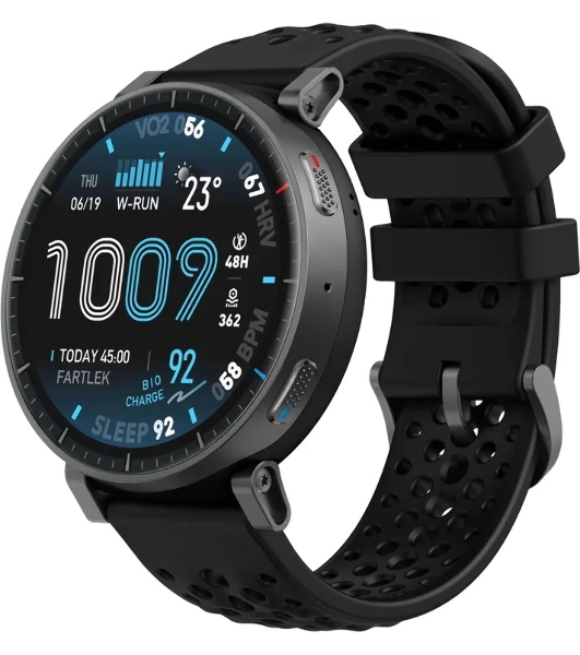 Умные часы Amazfit Active Max A2557, 1.5' AMOLED, Wi-Fi, Bluetooth, NFC, 5ATM, черный