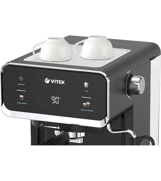 Кофеварка рожковая Vitek VT-1516 1000Вт черный