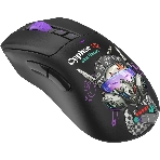 Мышь A4Tech Bloody R73 Pro черный/рисунок оптическая 26000dpi беспров. USB-C 7but (R73 PRO CYPHER GHOST), фото 1