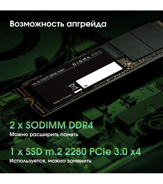 Моноблок Digma Pro Base 23.8' Full HD i3 12100 (3.3) 16Gb SSD512Gb UHDG 730 Windows 11 Pro GbitEth WiFi BT 90W клавиатура мышь Cam черный 1920x1080