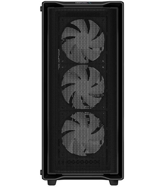 Компьютерный корпус Deepcool CC560 MESH V2 черный без БП ATX 4x120мм 5x140мм 2xUSB 3.0 audio bott PSU