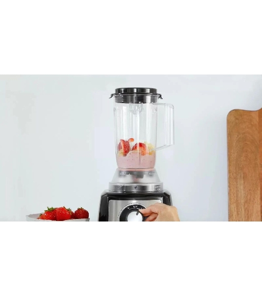 Кухонный комбайн Bosch MCM3501M 800 Вт, Скорости: 2, Блендер 1 л, Чаша 2.3 л, черный/серебристый