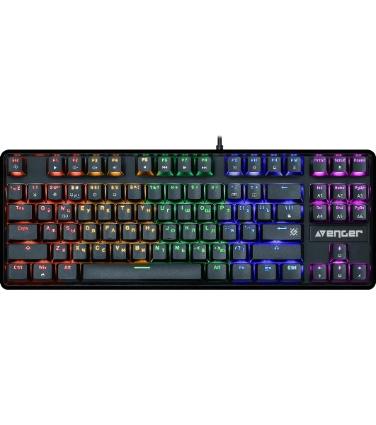 Клавиатура проводная Defender MECHANICAL AVENGER GK-412 RU