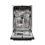 Встраиваемая посудомоечная машина Kuppersberg GHL 4530, High-Tech, 45 см, 11 комплектов, 8 программ, 3 корзины, лифт-механизм, конденсационная сушка, луч на полу, полная защита от протечек, индикатор отсутствия соли и ополаскивателя, отображение времени мытья, сенсорное управление, самодиагностика неисправностей, защита от детей, уровень шума 42 дб, энергоэффективность А, фото 1