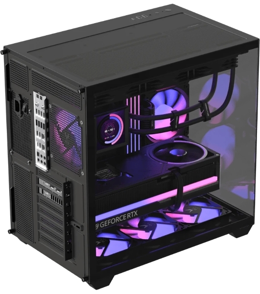 Корпус Formula Crystal Z2 V2 Black, Midi-Tower, чёрный
