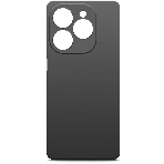 Чехол (клип-кейс) BoraSCO для Tecno Spark 20 Pro Silicone Case черный, фото 1