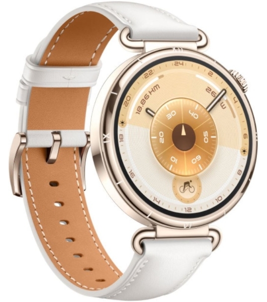 Умные часы HUAWEI Watch GT 6 KSU-B19, 1.32' AMOLED, 4G, Wi‑Fi, Bluetooth, NFC, 5 ATM/IP69, белый