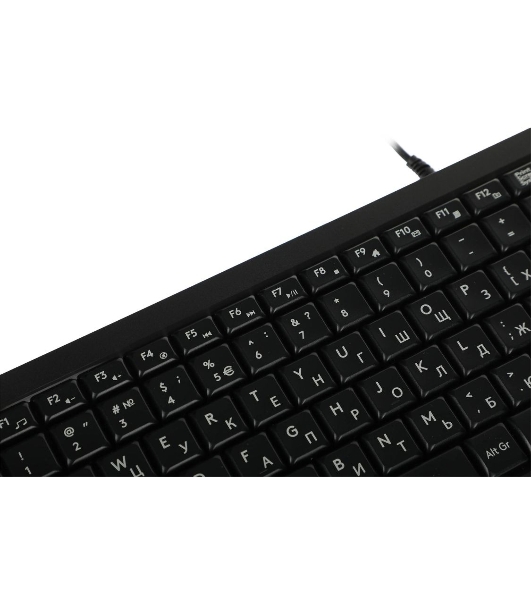 Клавиатура проводная A4Tech Fstyler FK15, USB, черный