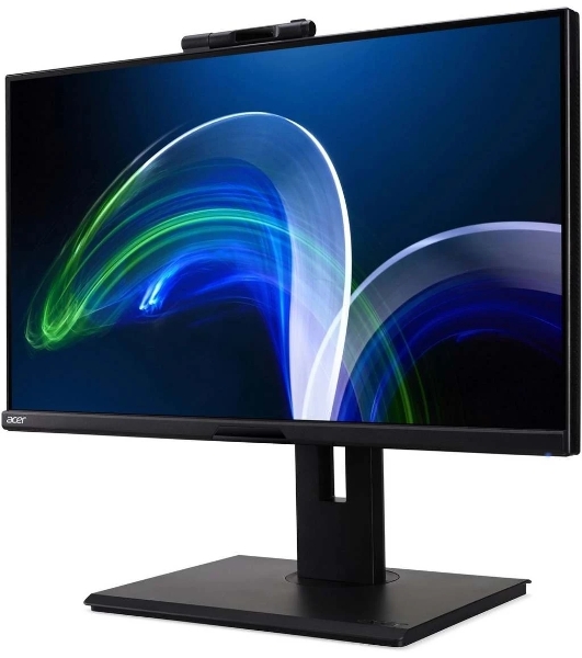 Монитор 27' Acer B278Kbemiqprcuzx IPS 3840x2160, 60 Гц, 4 мс, 16:9, 350 кд/м², 1xHDMI, 1xDP, 1xUSB, 1xUSB-C, LAN, динамики, камера, черный