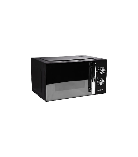 Микроволновая печь OURSSON MM2010/BL черный/серебристый, 20 л, 700 Вт, переключатели - поворотный механизм