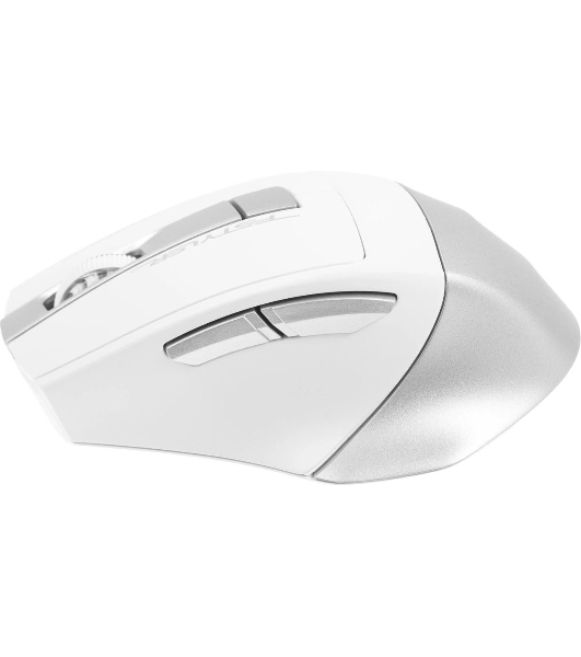 Мышь беспроводная A4Tech Fstyler FB35 белый/серый, 2000 dpi, радиоканал, Bluetooth, USB, кнопки - 6