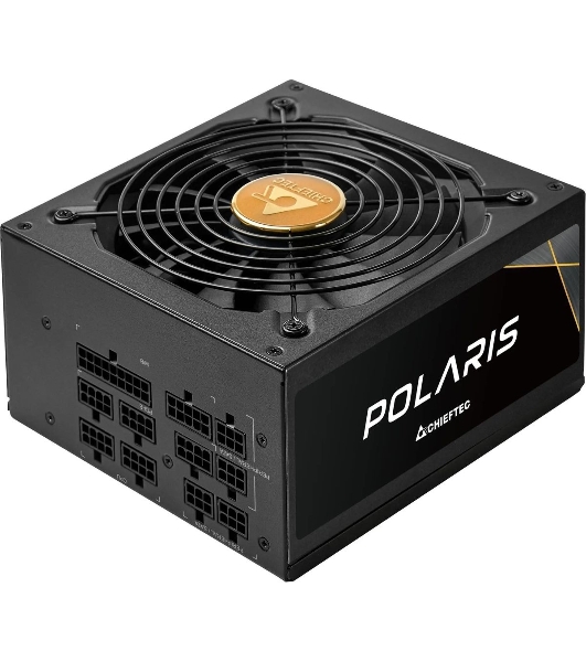 Блок питания Chieftec Polaris PPS-850FC, 850Вт, 80 PLUS Gold, 120мм, модульный, черный