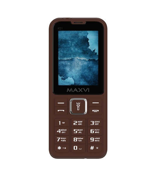 Мобильный телефон Maxvi K21 шоколадный