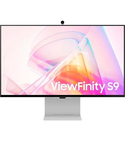 Монитор 27' Samsung ViewFinity S9 S27C902PAI IPS 5120x2880, 60 Гц, 5 мс, 16:9, 600 кд/м2, Thunderbolt, mini DP, 3xUSB 3.0, серебристый