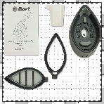 Отпариватель Bort Steam PowerPlus черный/голубой, 1300 Вт, 25 г/мин, 140 мл, фото2