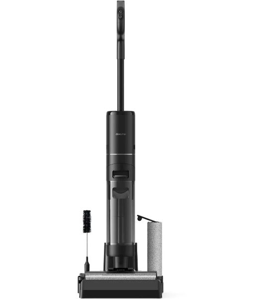 Пылесос моющий Dreame Wet and Dry Vacuum H12 Pro серый, питание от аккумулятора, 300 Вт, уборка влажная/сухая, пылесборник 0,9 л, работа от АКБ max - 35 мин