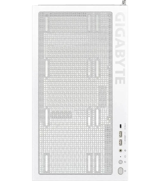 Компьютерный корпус Gigabyte GB-C500PI ST белый без БП ATX 3x120мм 6x140мм 2xUSB 3.0 1xUSB3.1 audio bott PSU