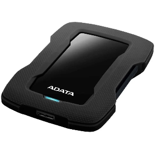 Внешний HDD 2.5' ADATA HD330, 1TB, USB 3.2 Gen 1 Type-A, 5400 rpm, черный