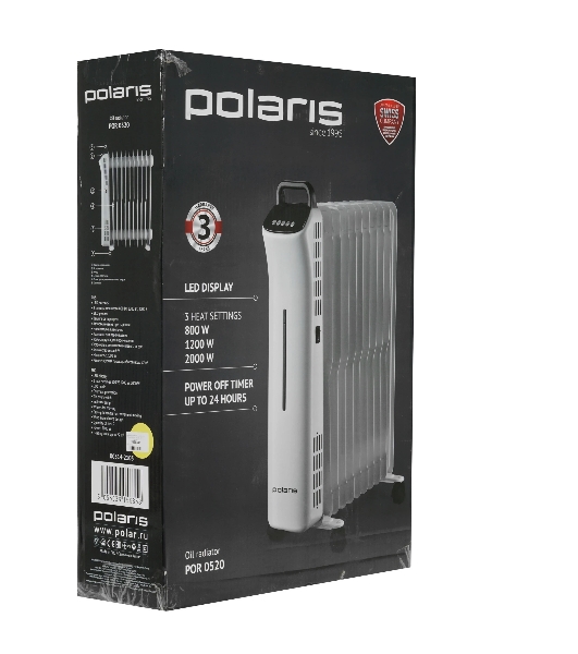 Масляный радиатор Polaris POR 0520 белый