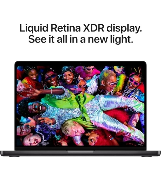 Ноутбук Apple MacBook Pro A3434 M5 10 core 24Gb SSD1Tb/10 core GPU 14.2' Liquid Retina XDR (3024x1964) macOS black WiFi BT Cam (MDE34LL/A)