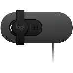 Камера Web Logitech Brio 95 графитовый 2Mpix (1920x1080) USB2.0 с микрофоном для ноутбука (960-001583), фото3