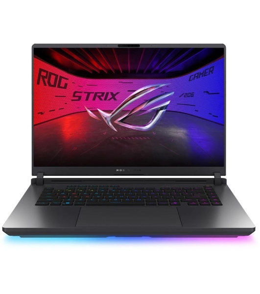 Ноутбук ASUS ROG Strix G16 G615LR-S5348/16'/IPS/Intel Core Ultra 7 255HX/32GB/1024GB SSD/NVIDIA GeForce RTX 5070 Ti 12GB/Без ОС/серый/2.65kg