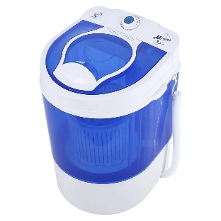Стиральная машина Мечта WMS S303UT01 бело-синяя, загрузка вертикальная 3кг, 300 об/мин., класс: A+