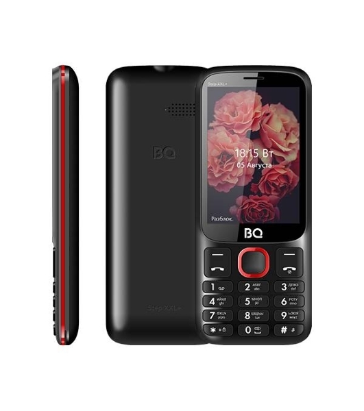 Мобильный телефон BQ 3590 Step XXL+ черный/красный