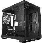 Компьютерный корпус без блока питания PCCOOLER C3 T500 BK, Panoramic Mid Tower, Black, TG, 0.7 SPCC, no fans ATX, mATX, mITX 175/400/200мм 1x2.5', 2x3.5', 6xPCI 1xUSB-C 3.1, 2xUSB-A 3.0 415x295x368mm, фото 1