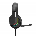 Гарнитура Marvo H8618 Tactic 40 чёрный, проводная, USB, микрофон с шумоподавлением, RGB-подсветка, фото4