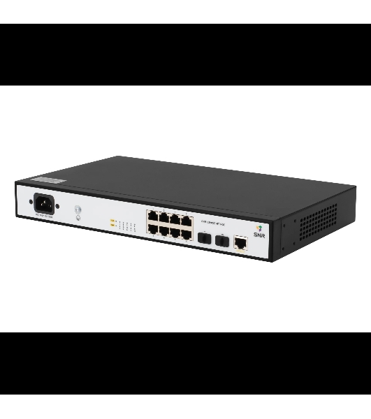 Коммутатор SNR SNR-S2985G-8T-POE, 1 Гбит/с, количество портов 8 шт, (L2)