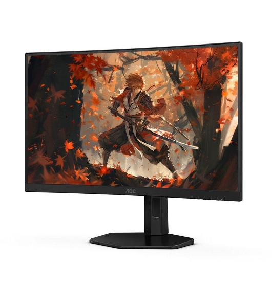Монитор 27' AOC C27G4ZXU VA 1920x1080, 280 Гц, 1 мс, 16:9, 300 кд/м², 3000:1, 1500R, 2xHDMI, 1xDP, изогнутый 1500R, черный