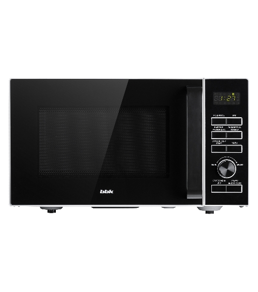 Микроволновая печь BBK 25MWS-970T/WB белый, 25 л, 900 Вт, переключатели - кнопки, поворотный механизм