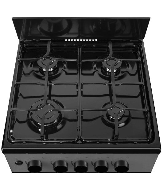 Плита газовая Maunfeld MGC50GEGR08 серый, конфорок 4 шт, духовка 59 л, 50 см x 88 см x 65 см