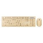 Комплект клавиатура+мышь Smartbuy 105AG беспроводной, USB, 1200 DPI, желтый, фото 1