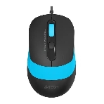 Мышь проводная A4Tech Fstyler FM10 черный/синий, 1600 dpi, USB, кнопки - 4, фото 1