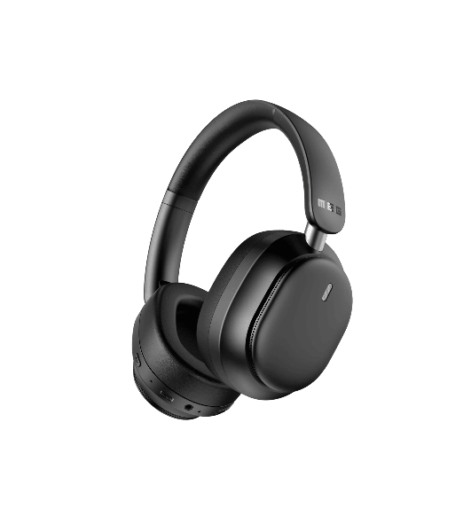 Беспроводные наушники MEG HWA200BL, Bluetooth 6.0, до 60ч, ANC Hybrid, Multipoint, LowLatency,черный