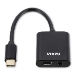 USB-концентратор Hama 00135748, USB Type C, 3.5мм/Type C, USB Type-C, фото 1