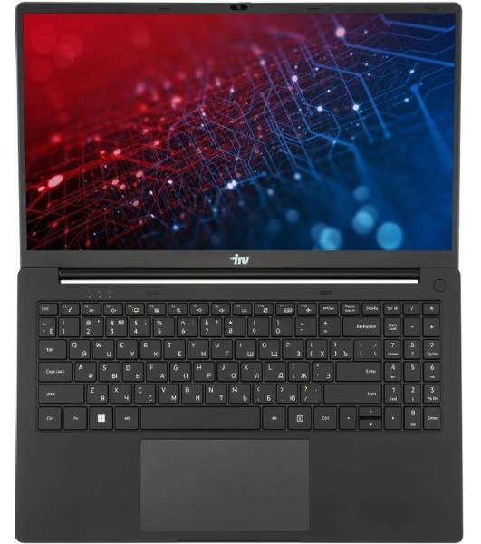 Ноутбук IRU Strato 15ALID4/15.6'/IPS/Intel Core i5 13420H/16Gb/512Gb SSD/Intel UHD Graphics/Windows 11 Pro/черный/2.2kg