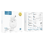 Наушники TWS Hoco ES56 белый, вкладыши, Bluetooth, до 4 ч., фото3