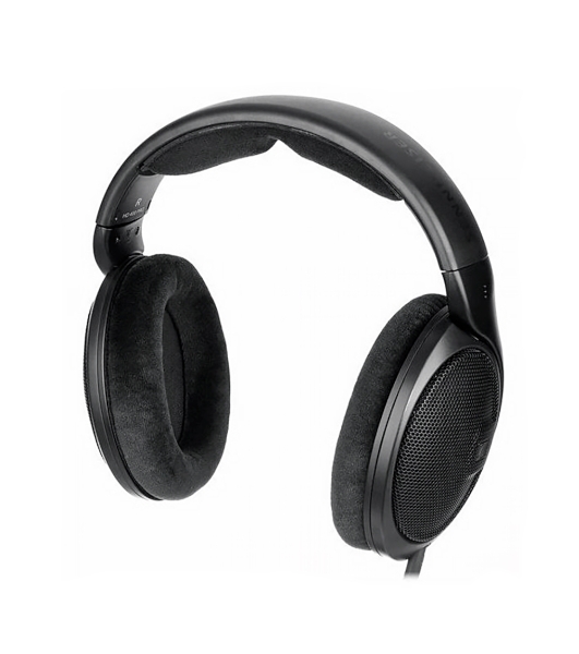 Проводные наушники Sennheiser HD 400 PRO черный, полноразмерные, Jack 3.5/6.3 мм