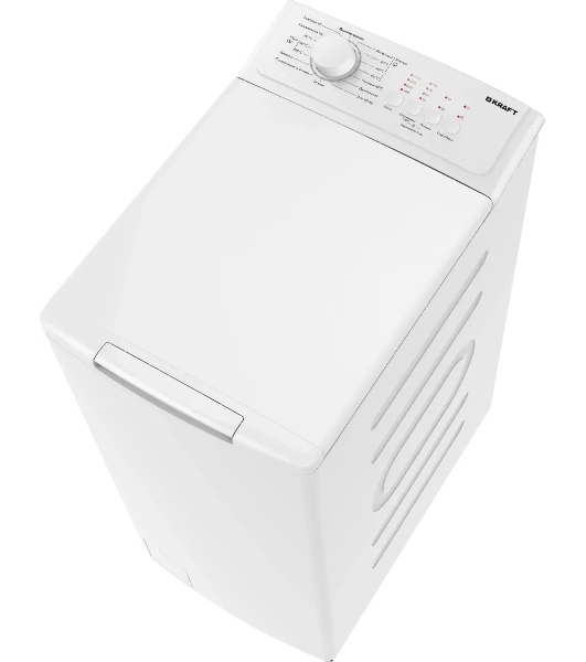 Стиральная машина Kraft KF-UME6201W белый, загрузка вертикальная 6 кг, 1000 об/мин., класс: А+++
