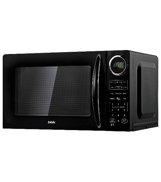 Микроволновая печь BBK 23MWS-907S/B черный, 23 л, 900 Вт, переключатели - сенсор